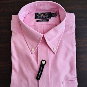 Men's American Living Wrinkle-Free Long-Sleeve Oxford Shirt, 16-1/2 36/37